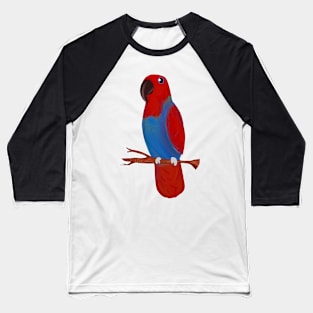 Ekkie Love Cute red Eclectus Parrot for parrot lovers Baseball T-Shirt